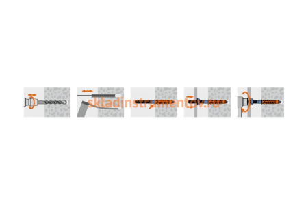 Крепление для бойлера 10х120 Mungo MCE 4 шт. 1420402B