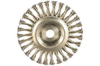 Щетка цилиндрическая со жгутовой нержавеющей проволокой Эксперт 571 (175 мм; 22.2 мм) Профоснастка 20806011