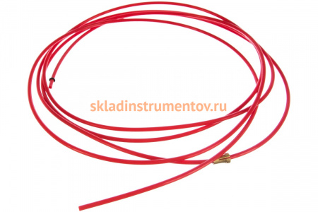 Канал направляющий (3 м; 1.0-1.2 мм; тефлон; красный) Foxweld 4564
