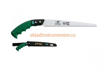 Пила с прямым полотном в чехле с поясным креплением SAMURAI BGS-300-SH