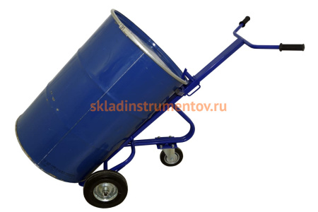 Тележка для бочек RUSKLAD КБ 1 с литыми колёсами d250мм. Тележка для бочек RUSKLAD КБ 1 с литыми колёсами d250мм.