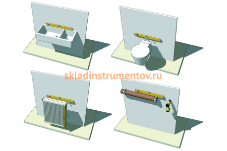Уровень для сантехника STABILA тип 80M, 60 см 16881