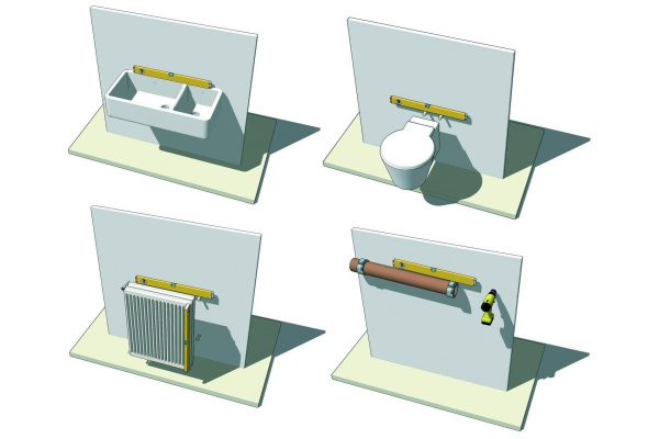 Уровень для сантехника STABILA тип 80M, 60 см 16881