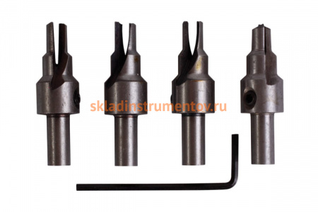 Набор ограничителей под конфирмат, 4 шт Archimedes 91965