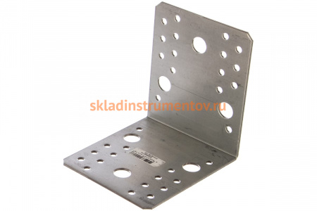 Крепежный угол Зубр МАСТЕР 90х105х105мм, 1шт 310126-90-105