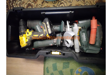 Открытый профессиональный пластмассовый ящик для инструмента со съемным кейсом STANLEY 1-97-506