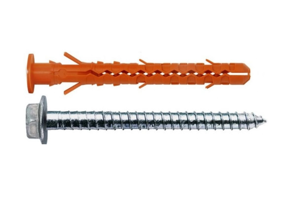 Дюбель Mungo MBRK-STBf 10х80 фасад. с борт. HEX/Т40 гор.оцинк. или ТДЦ 50 шт. 1120708F