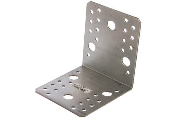 Крепежный угол Зубр МАСТЕР 90х105х105мм, 1шт 310126-90-105