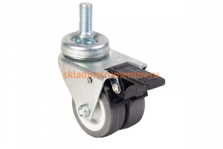 Сдвоенное мебельное колесо А5 SCtndb 25 1000465