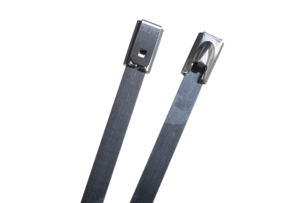 Хомуты СИБРТЕХ, 150 х 4,6 мм, нержавеющая сталь, 50 шт 45593