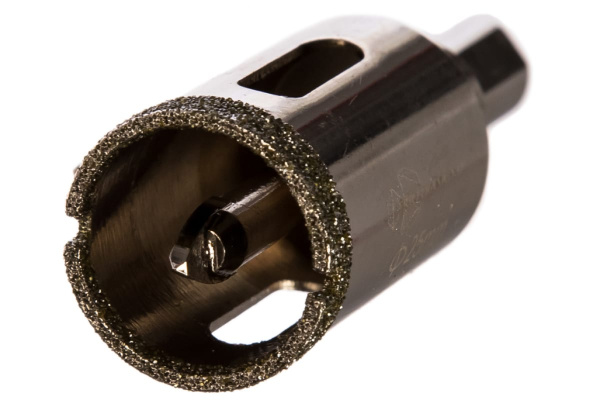 Коронка алмазная по керамике и кафелю с центрирующим сверлом (25 мм) TRIO-DIAMOND 400025