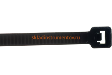 Кабельные стяжки КВТ КСС Nord 4х150 мм черные 100 шт. 79745