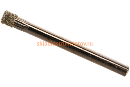 Коронка алмазная по стеклу и керамике (2 шт; 5 мм) ПРАКТИКА 777-215