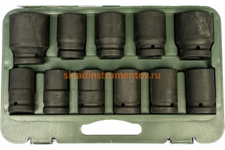 Набор головок (11 шт; 1") Дело Техники 536410