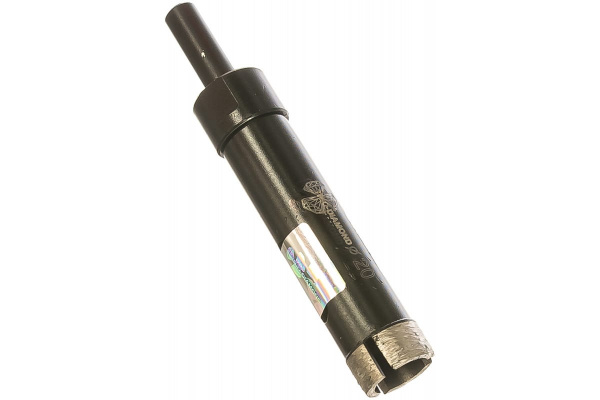 Коронка алмазная по керамограниту, серебряная пайка (20 мм) TRIO-DIAMOND GCB761