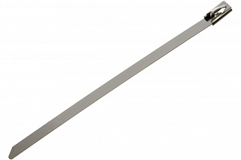 Хомуты СИБРТЕХ, 100 х 4,6 мм, нержавеющая сталь, 50 шт 45592