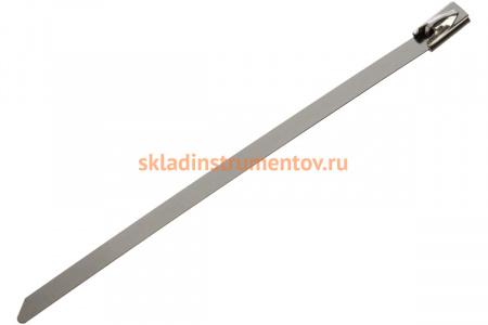 Хомуты СИБРТЕХ, 100 х 4,6 мм, нержавеющая сталь, 50 шт 45592