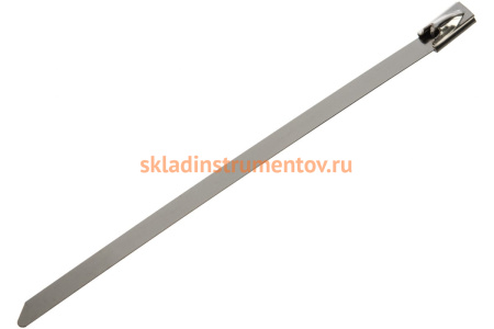 Хомуты СИБРТЕХ, 100 х 4,6 мм, нержавеющая сталь, 50 шт 45592