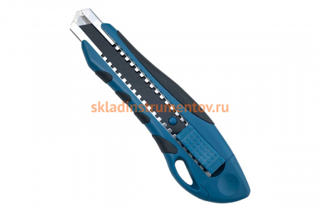 Резак с выдвижным лезвием РемоКолор Elegant black, автоматический фиксатор, углеродистая сталь 75Г, 18мм, 19-0-411