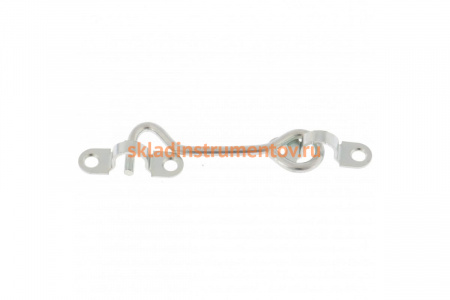 Крючок-ветровой СИБРТЕХ КР-75, цинк, 5шт. 91532