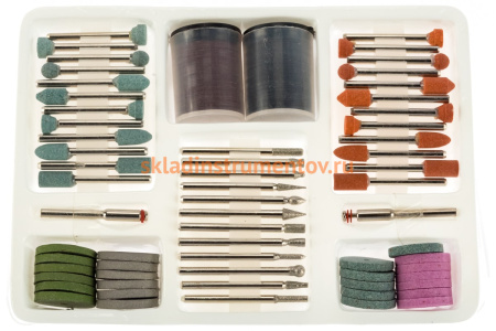 Набор мини-насадок для гравировальных машин (134 предмета) Stayer 29905-H134