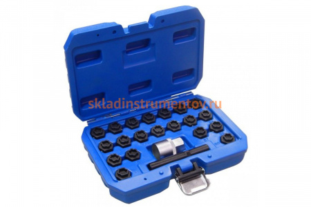 Набор насадок для секретных колесных болтов BMW, 22 предметов ROCKFORCE RF-302822