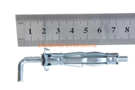 Анкер для пустотелых материалов Зубр МОЛЛИ 11 мм х M5 x 52 мм, 80 шт, оцинкованный 302472-05-052