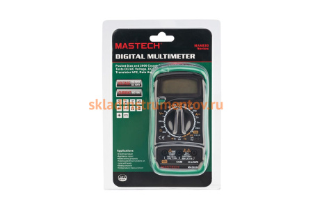 Портативный мультиметр MASTECH MAS830 13-2011