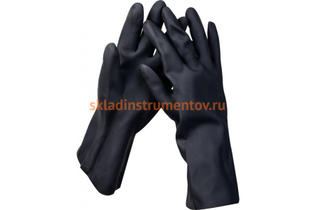 Неопреновые противокислотные индустриальные перчатки Kraftool NEOPREN р. XXL 11282-XXL_z01