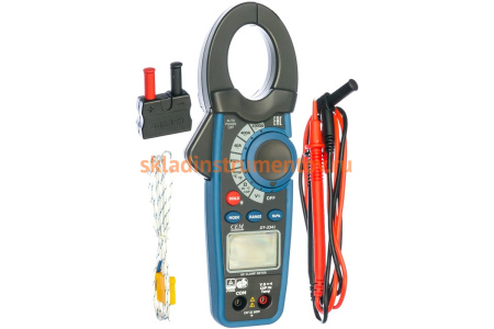 Токовые клещи с датчиком температуры СЕМ DT-3341 480380
