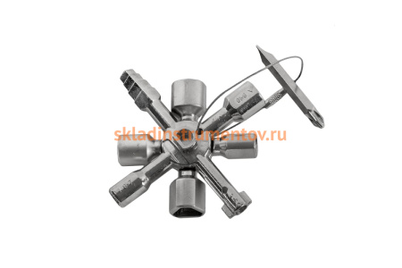 Универсальный ключ для электрошкафов КОБАЛЬТ 10 профилей 792-926