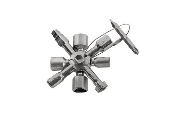 Универсальный ключ для электрошкафов КОБАЛЬТ 10 профилей 792-926