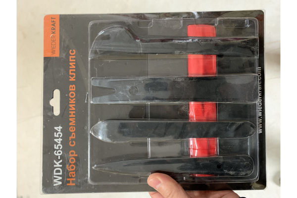 Набор съемников для панелей интерьера автомобиля WIEDERKRAFT WDK-65454