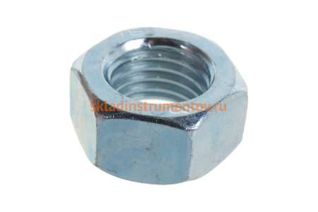 Гайка ЗУБР ГОСТ 5927-70, M20, 1 шт, кл. пр. 6, оцинкованная, 303556-20