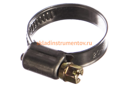 Хомуты Зубр ЭКСПЕРТ нерж. сталь накатная лента 9мм 20-32мм 5шт 3787-20-32