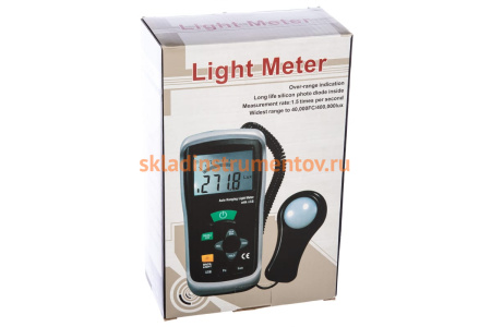Измеритель уровня освещения (люксметр) СЕМ DT-1309 481646