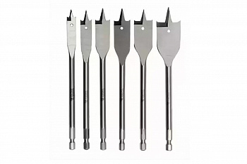 Набор перовых сверл по дереву 10, 12, 16, 20, 22, 25 мм Strong СTC-025000006