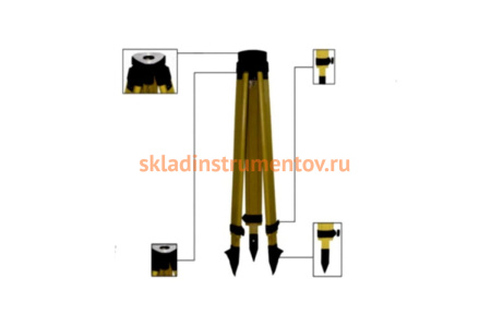 Штатив деревянный облегченный Lightwood S (JM-3) ADA А00184