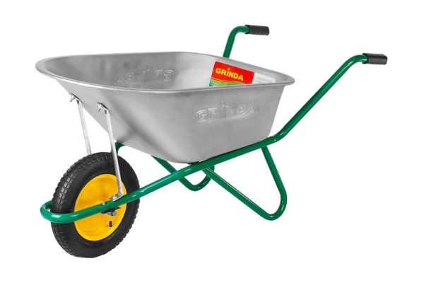 Садово-строительная тачка, 90 л GRINDA 422396_z01 Садово-строительная тачка, 90 л GRINDA 422396_z01