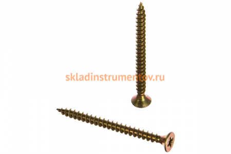 Универсальные саморезы СУ-Ж ЗУБР, 60 x 5.0 мм, 18 шт, желтый цинк, 300396-50-060