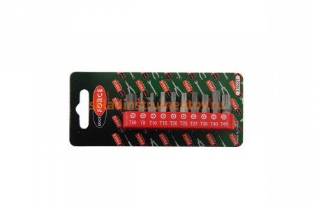 Набор вставок 1/4"DR TORX с магнитными держателями (10 шт; T8H-T50H; 25 мм) ROCKFORCE RF-21022T