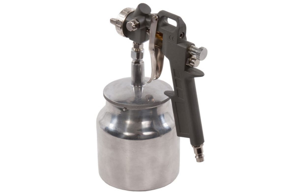 Пневматический краскопульт с нижним бачком QUATTRO ELEMENTI 770-827