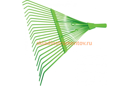 Веерные стальные грабли PALISAD 565 мм, 22 плоских зуба 617015