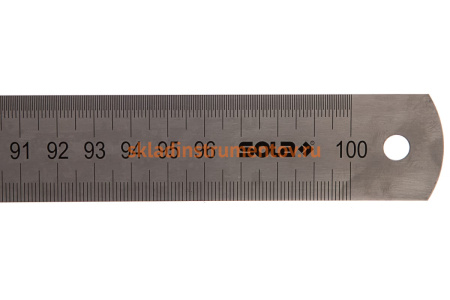 Стальная линейка 1000 мм SOLA LSB 1000 56104701