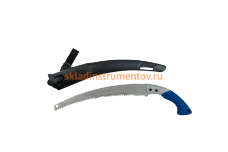 Пила по дереву РемоКолор для кемпинга и сада, с пеналом, 7TPI, 350мм, 42-3-335