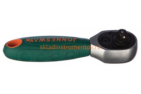 Рукоятка трещоточная укороченная 1/4д.DR, 36 зубцов, 100 мм Jonnesway R2902B