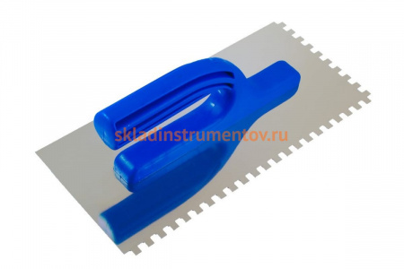 Зубчатая гладилка (130 х 270 мм, зуб 10 х 10 мм) РемоКолор 27-1-010