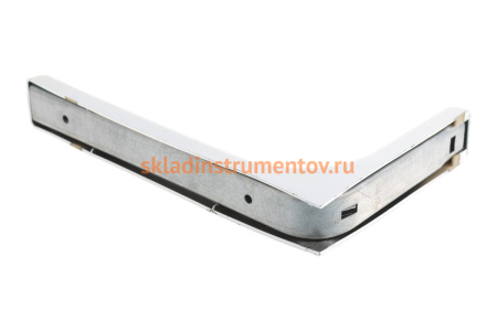 Кронштейн с декоративными накладками MFK-TORG хром L=240мм К-94