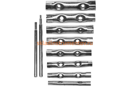 Набор трубчатых ключей STAYER 2719-H10