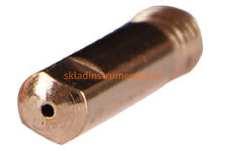 Наконечник прямой VARTEG (М6; 25 мм; 0.8 мм; E-Cu) Foxweld 6086